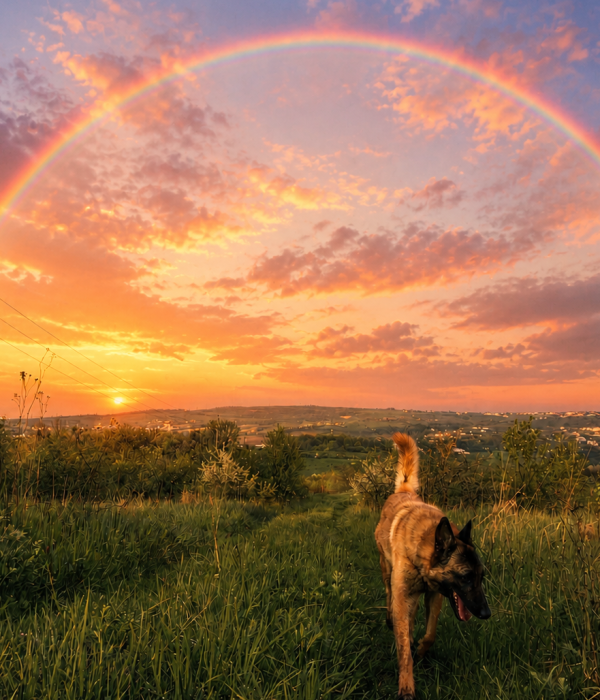 Dog Rainbow